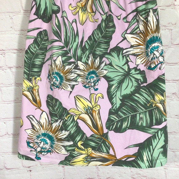 J. Crew Tropical Floral Spaghetti Strap Dress - Size XXS - Picture 3 of 8